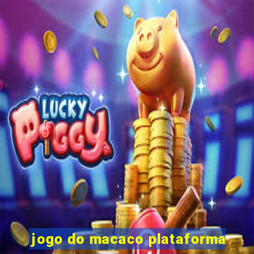 jogo do macaco plataforma